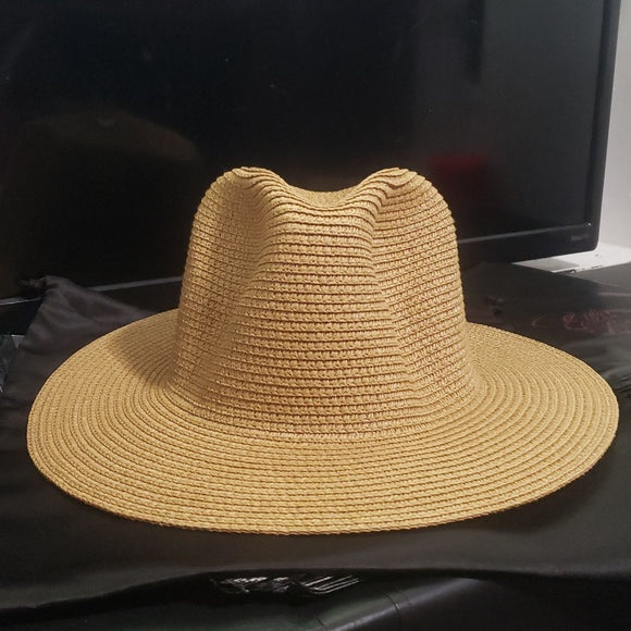 Straw Fedora (various colors)