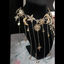Cosmic Empress Moon, Sun & Star Fringe Necklace | Adjustable Choker