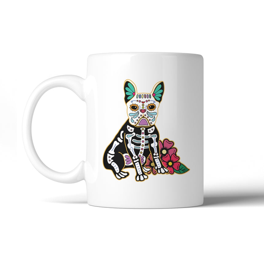 Frenchie Day of The Dead Coffee Mug