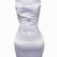 Satin Corset Style Dress- Lilac