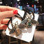 Jeweled Bug Scrunchie
