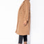Caramel Long Length Teddy Coat